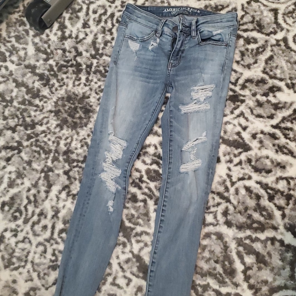 American eagle crop pants